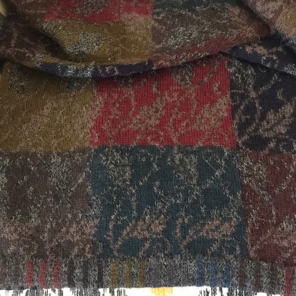 Multicolored alpaca sweater, handmade in Bolivia - Picture 6 of 6